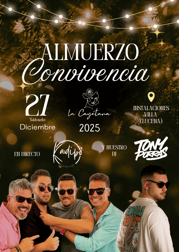 🎉 Almuerzo de Convivencia de Socios – La Cayetana LC-0421